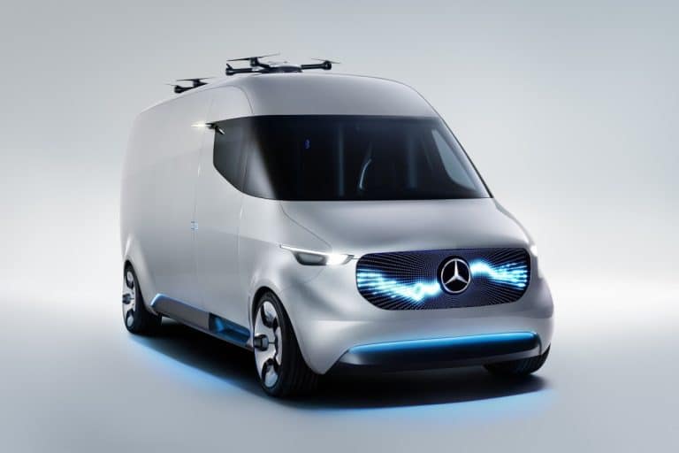 Vision Van : les fourgons de livraison de Mercedes-Benz équipés de drone