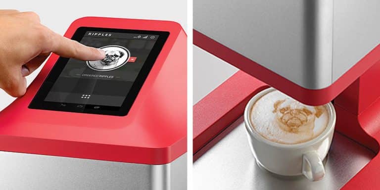 Ripple maker, l&rsquo;imprimante 3D pour imprimer son café