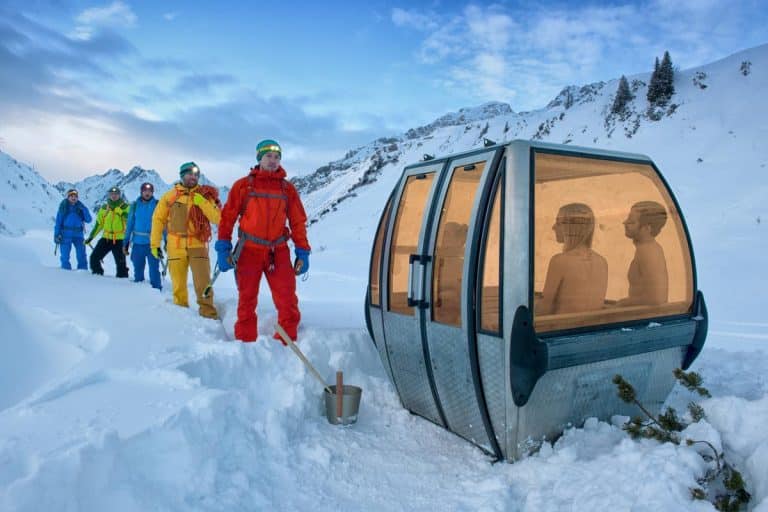 Saunagondel : le sauna électrique et mobile pour se relaxer à n&rsquo;importe quelle condition météorologique