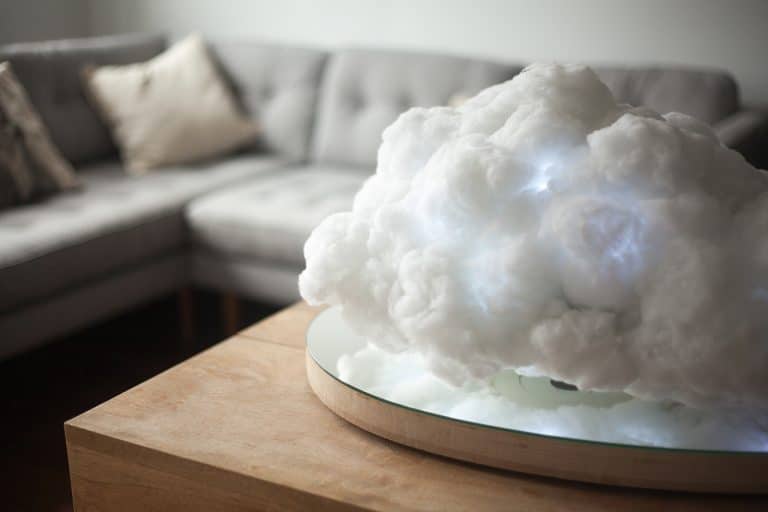 Making weather : l’enceinte conçue par Crealev sous forme de nuage levitation