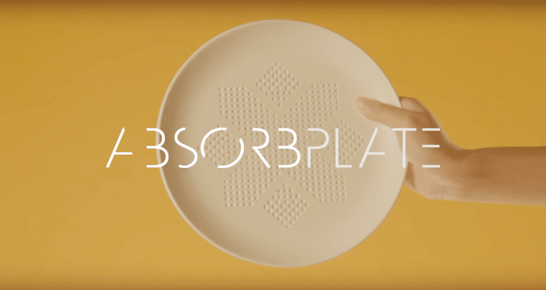 Absorbplate : l’assiette pour manger moins gras