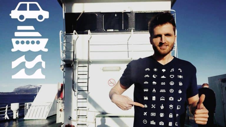 Iconspeak : le tee-shirt à pictogramme pour les voyageurs