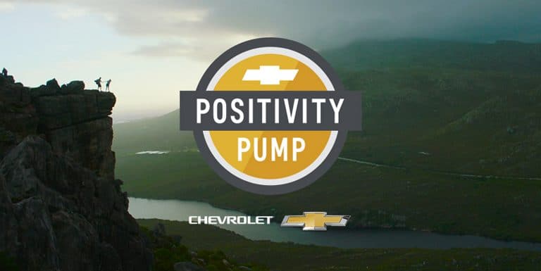 Positivity pump : avec Chevrolet, soyez positif et gagnez de l’essence gratuite