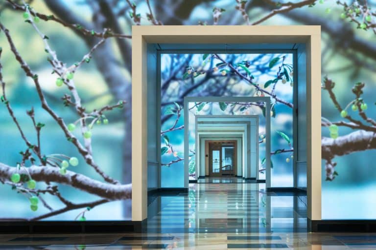 City space : un mur LED de 150 m² dans les locaux de travail