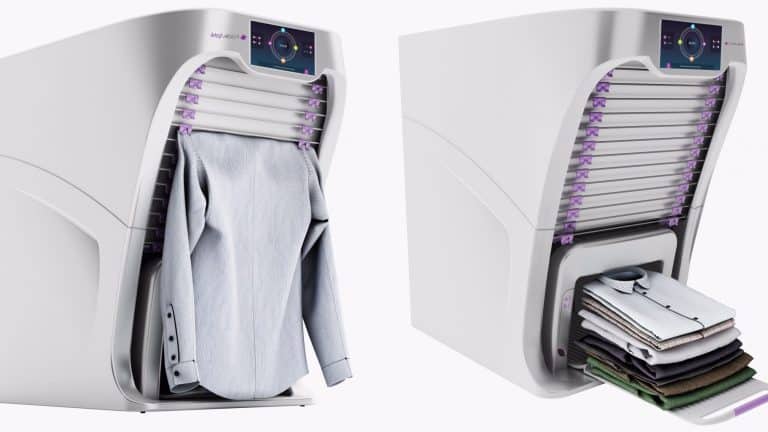 Foldimate, le robot qui s&rsquo;occupe de vos linges
