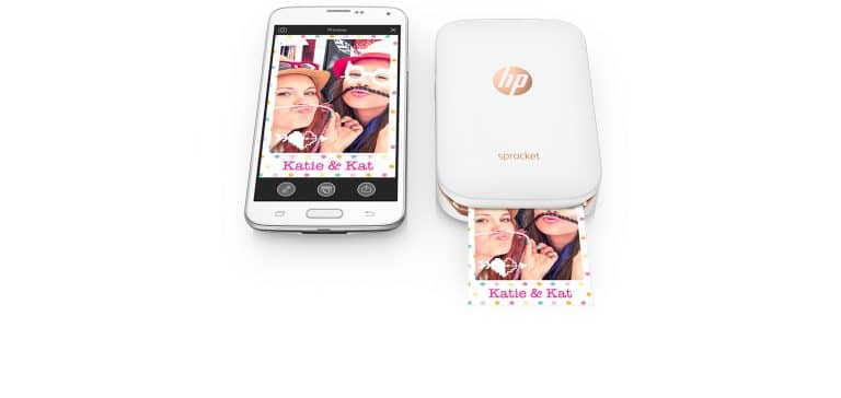 HP Sprocket : une imprimante qui se tient dans une poche