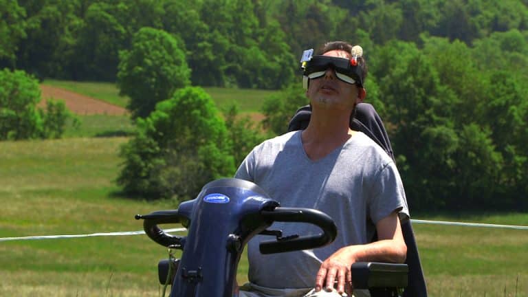 Handidrone : formation de personnes handicapées au pilotage de drone