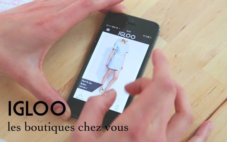Igloo : l&rsquo;app qui se prend pour une cabine d&rsquo;essayage