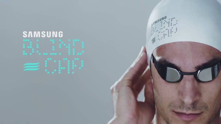 Blind cap : le bonnet intelligent pour faire profiter de la nage aux malvoyants