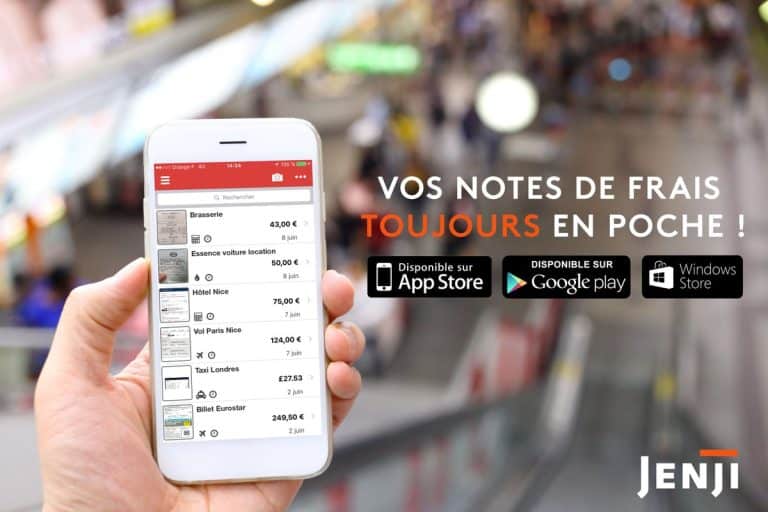 Jenji, l’app pour gérer facilement vos notes de frais