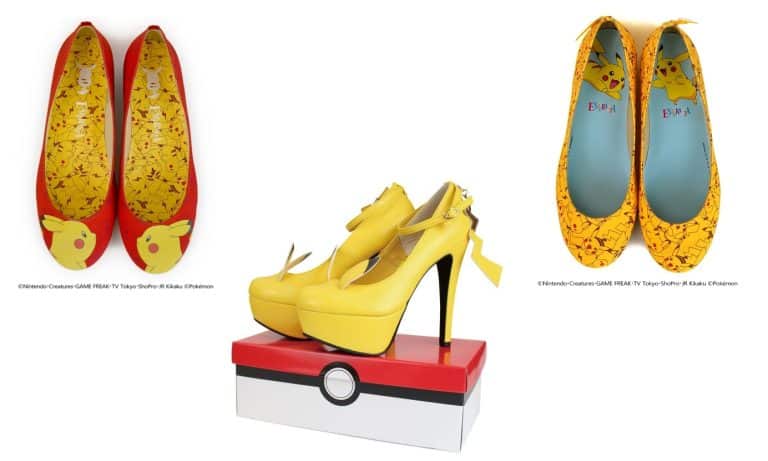 Pikachu collection : les chaussures Pokémon très kawaï