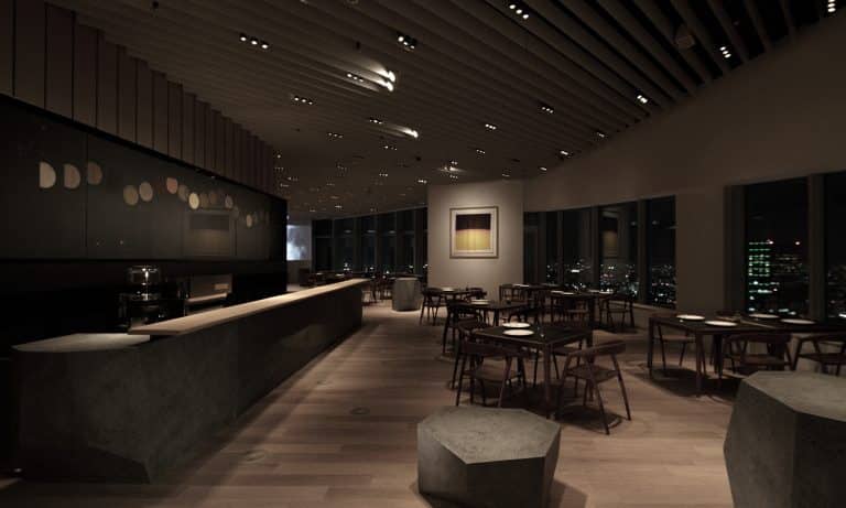 The moon : le restaurant qui propose le mapping vidéo au menu