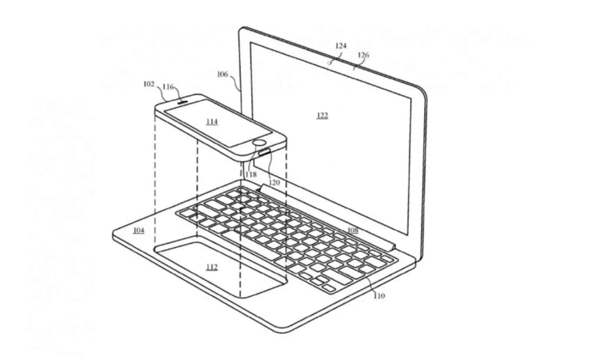 Apple imagine la conversion du iPhone en ordinateur portable-2