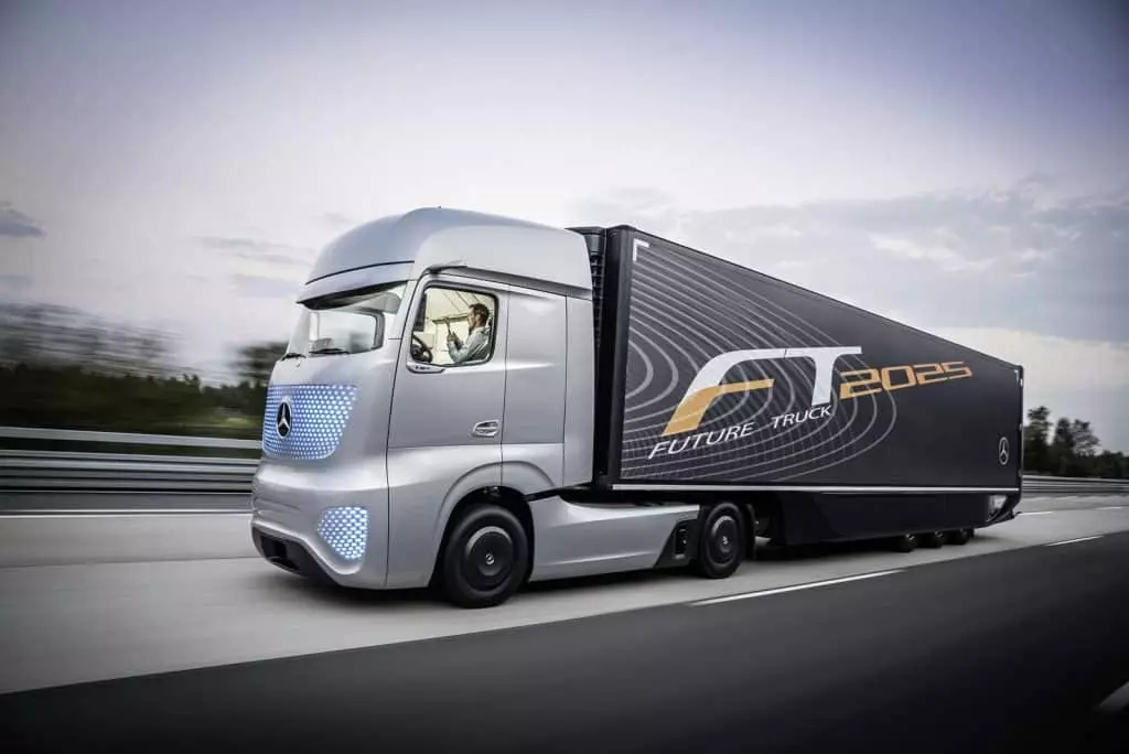 Les camions autonomes sur les autoroutes