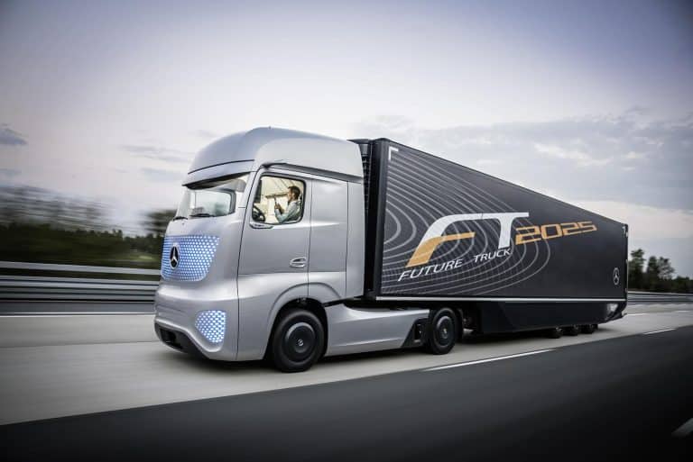 Les camions autonomes sur les autoroutes
