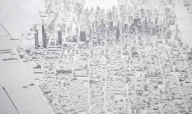Microscape : Les villes du monde en impression en 3D