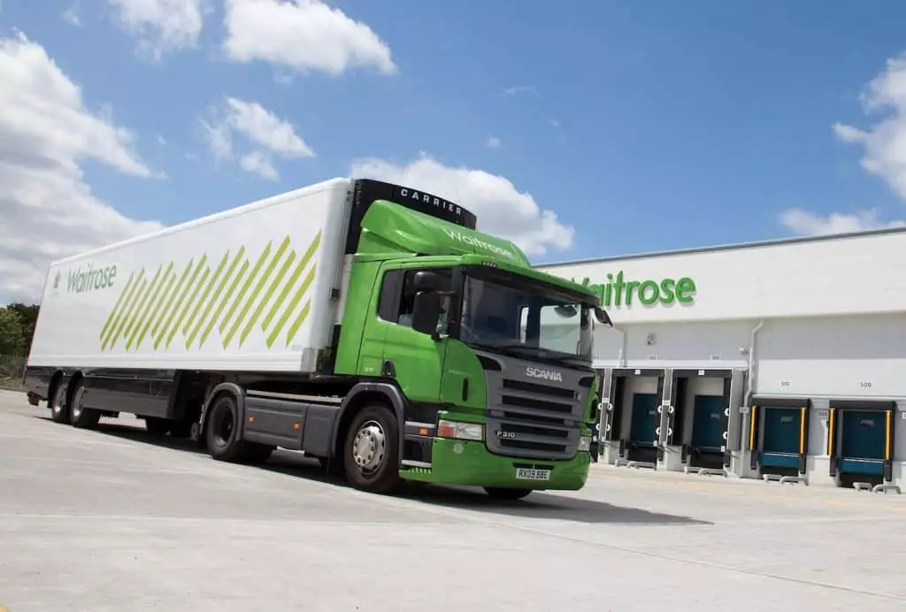 La livraison écologique par Waitrose