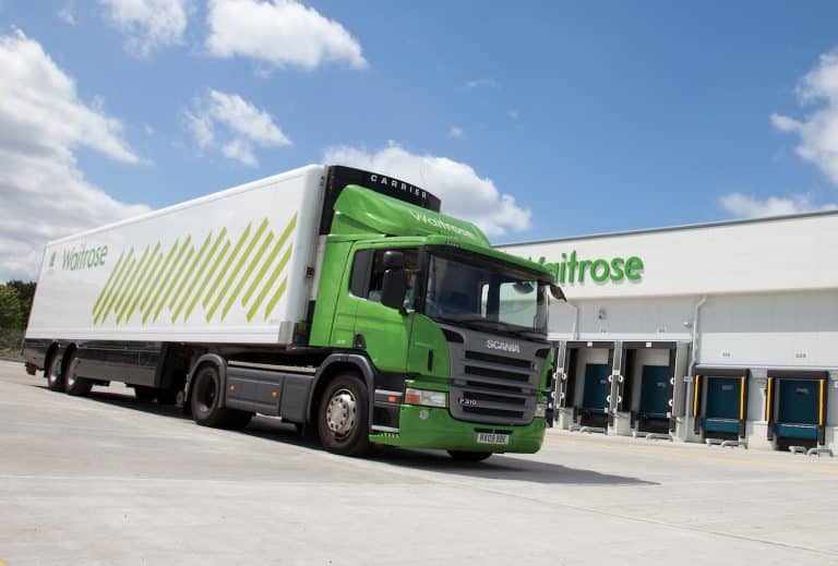 La livraison écologique par Waitrose