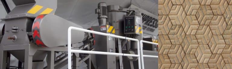 Trashpresso : une usine à recyclage portable