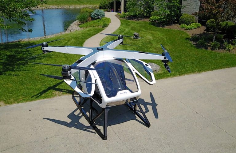 Surefly : un drone qui assurera le transport urbain