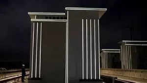Des installations artistiques durables illuminent la digue néerlandaise historique