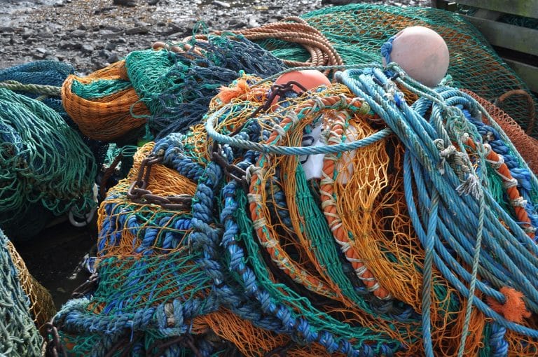 D&rsquo;anciens filets de pêche recyclés en jeux et équipements sportifs