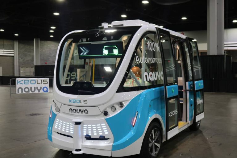 New-York teste des navettes de transport autonomes