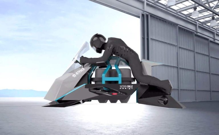 Moto volante : JetPack dévoile un engin capable d&rsquo;atteindre 150 km/h en plein vol