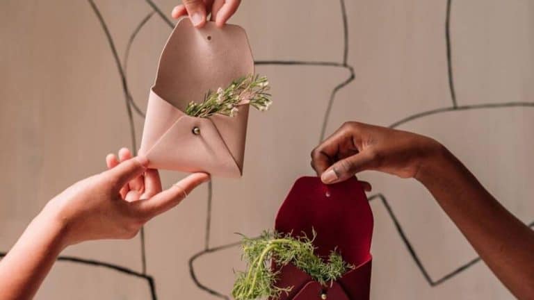 Des portefeuilles en peau de pommes !
