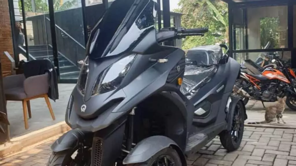 Un scooter innovant 100 % électrique