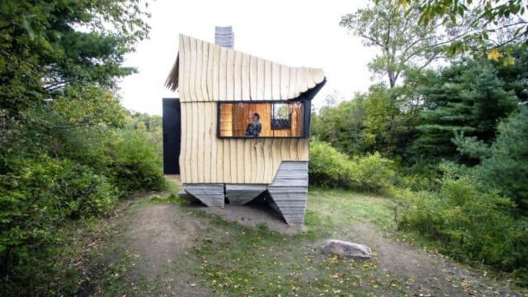 Cette maison a été construire grâce à une imprimante 3D