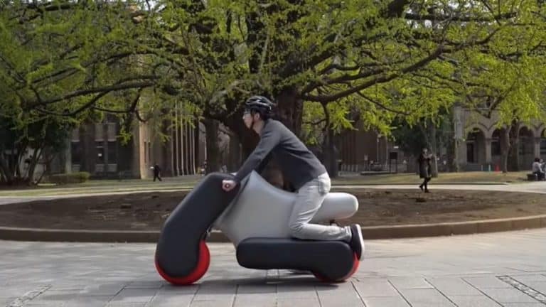 Un dispositif de mobilité gonflable présenté au Japon