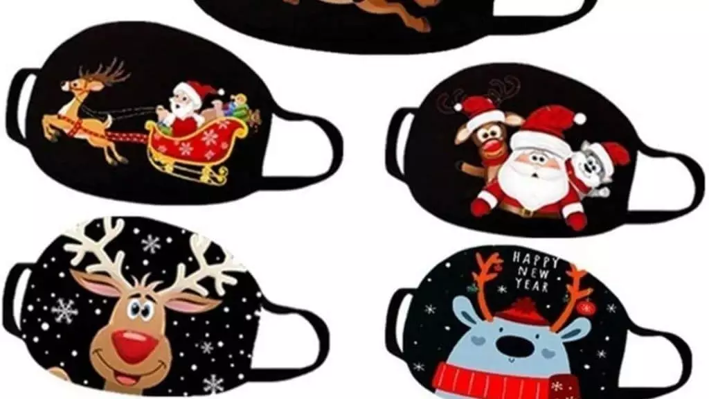 Le masque de Noël remplace les pulls moches !