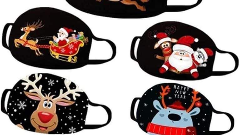 Le masque de Noël remplace les pulls moches !