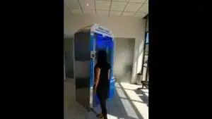 Le premier portique de désinfection anti-Covid bientôt installé Le premier portique de désinfection anti-Covid bientôt installé
