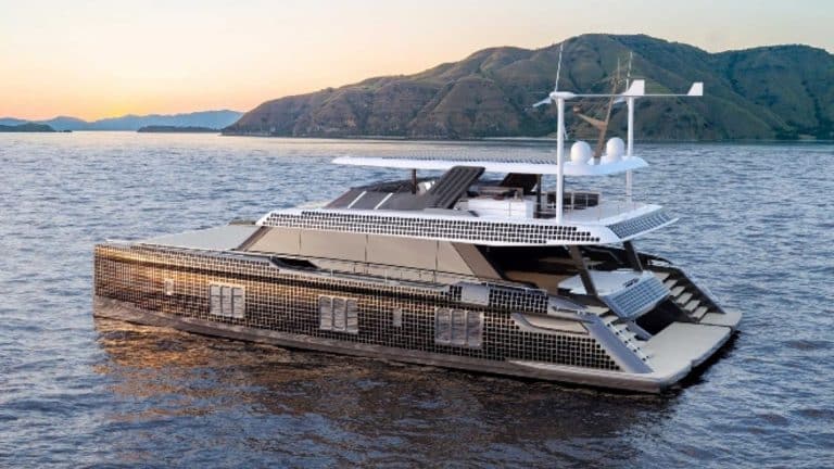 Un yacht de luxe écologique incroyable