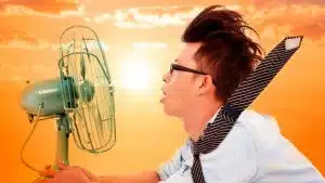 Ce tissu permet de se rafraîchir durant une canicule Ce tissu permet de se rafraîchir durant une canicule
