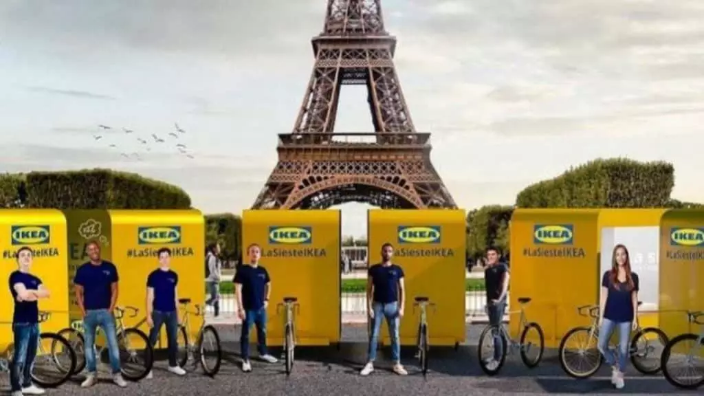Ikea met à votre disposition des capsules pour faire une sieste !