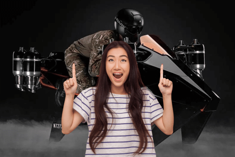 Incroyable innovation : cette moto volante peut devenir une arme militaire redoutable
