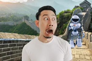 Ce robot qui a conquis la Grande Muraille de Chine : le voici