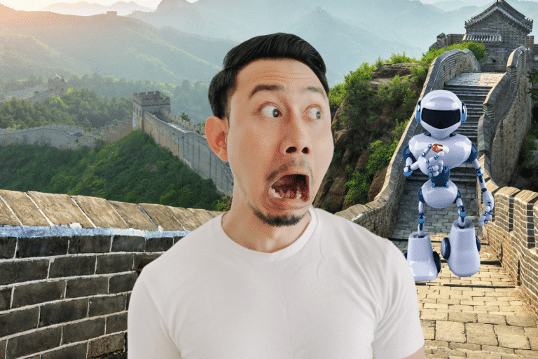 Ce robot a gravi la Grande Muraille de Chine : voici la vidéo