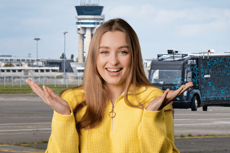 Voici le « camion volant » d&rsquo;Airbus qui permet aux avions de se déplacer seuls