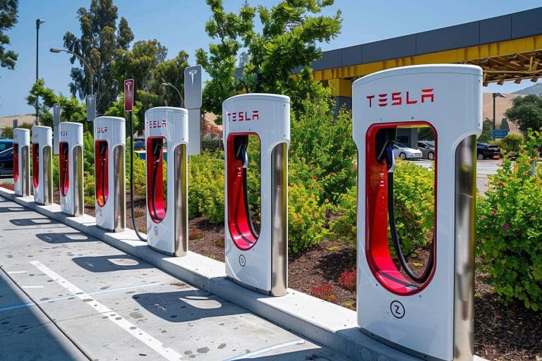 Le plus grand Superchargeur Tesla en France : un lieu unique avec pizzas et consoles de jeux