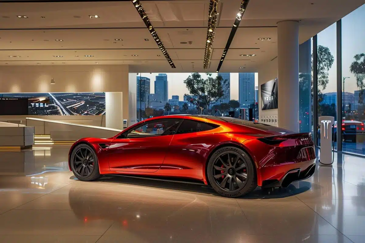 Découvrez ce prototype unique de Tesla Roadster à vendre : une opportunité surprenante à ne pas manquer
