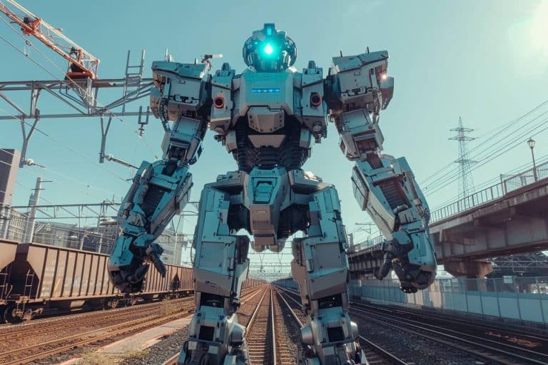 Voici le nouveau robot géant japonais qui fait la maintenance des lignes ferroviaires