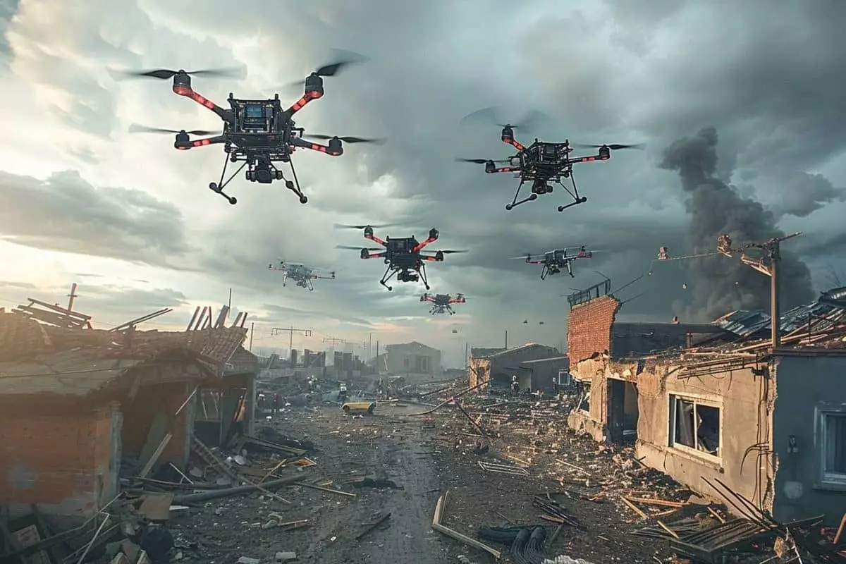 Des drones intelligents aux algorithmes : comment l'IA révolutionne les secours en cas de catastrophe