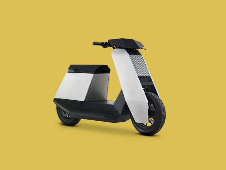 Un scooter électrique similaire au style du Cybertruck : découvrez cette dinguerie !