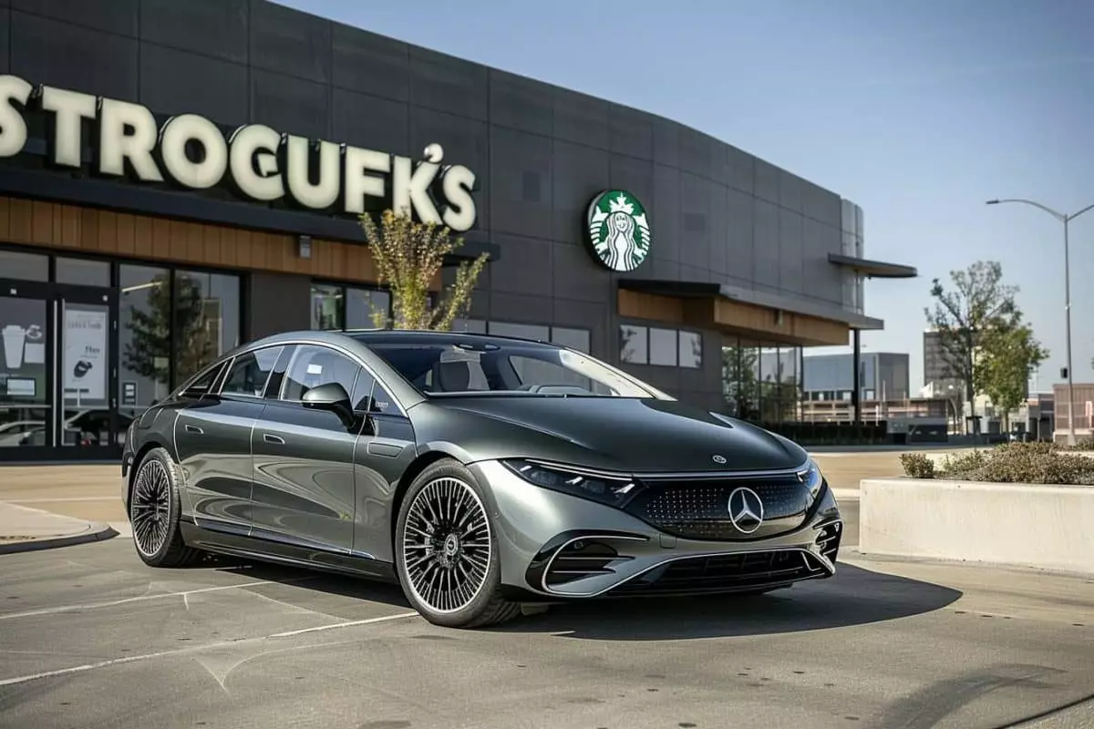 Starbucks et Mercedes : une alliance majeure pour l'avenir des voitures électriques aux États-Unis
