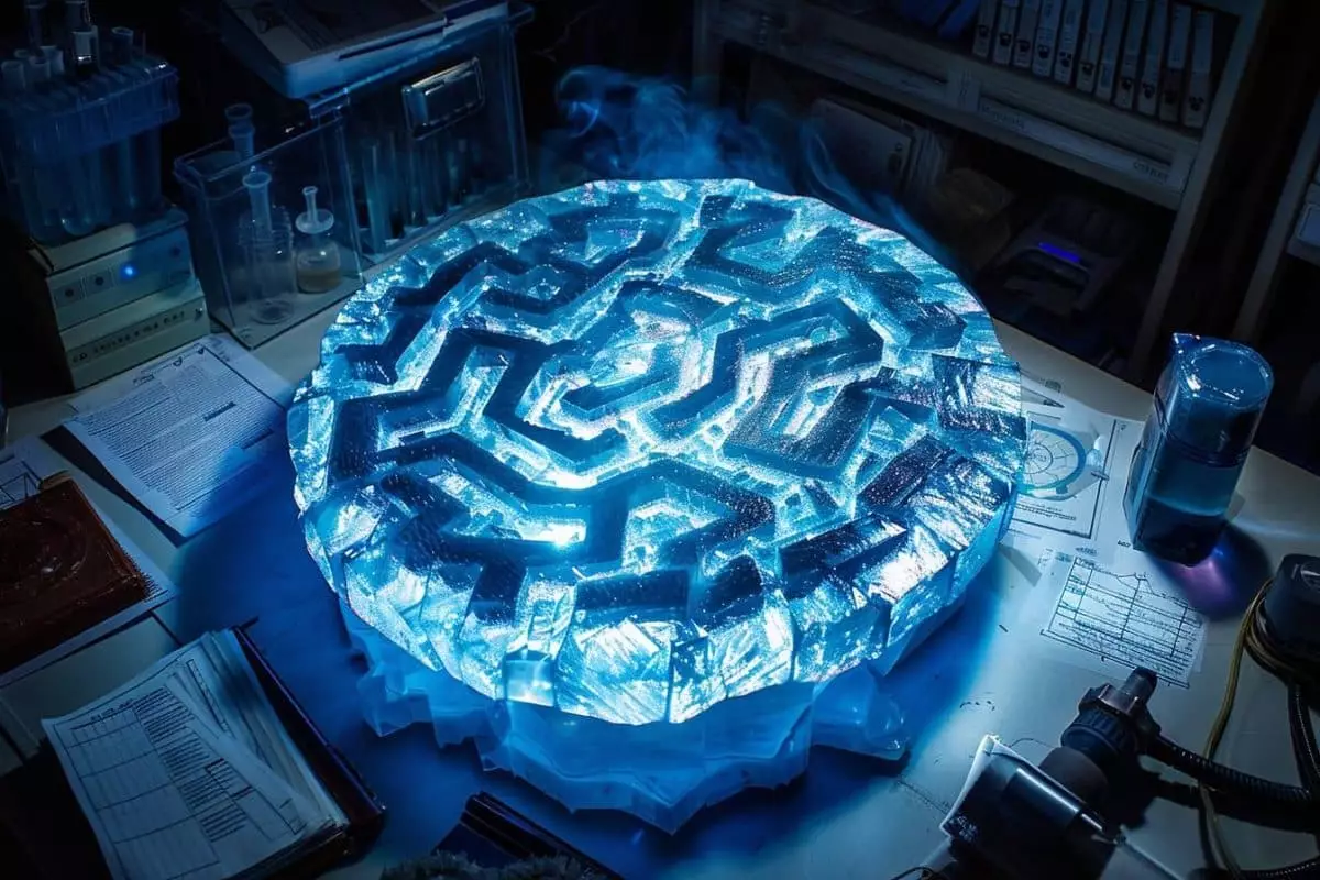 Un labyrinthe diabolique : découvrez comment des physiciens manipulent un cristal rare pour révolutionner la science