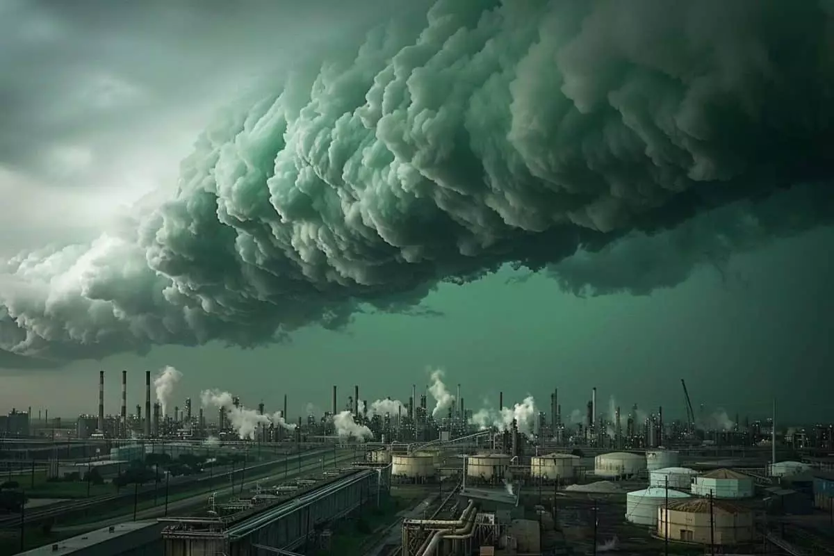 Un nuage toxique et invisible menace la Louisiane : des niveaux de pollution alarmants découverts
